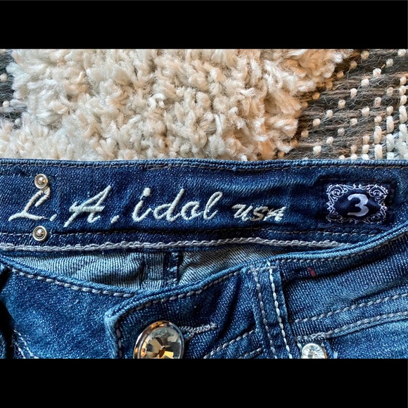 LA Idol Jeans size 3 - Picture 2 of 5